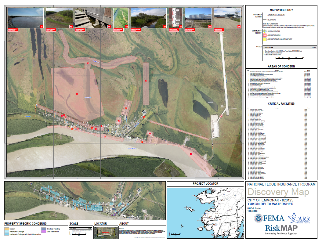 Emmonak Discovery Map